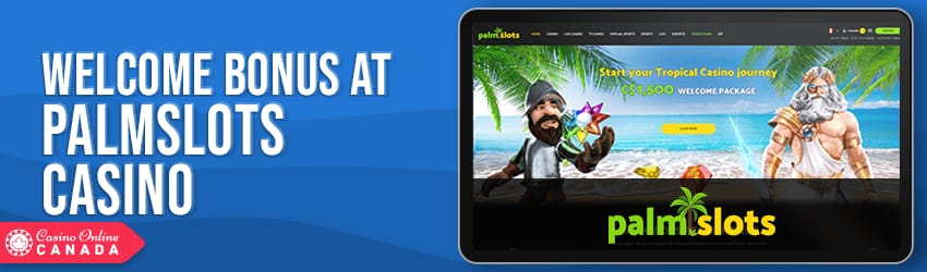 Palmslots Casino Canada extra bonus offer